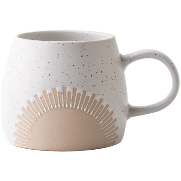 Ceramic Sesame Glaze Large-Capacity Mug