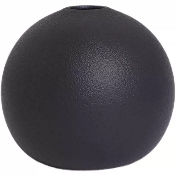 Round Ceramic Vase Decorative Piece