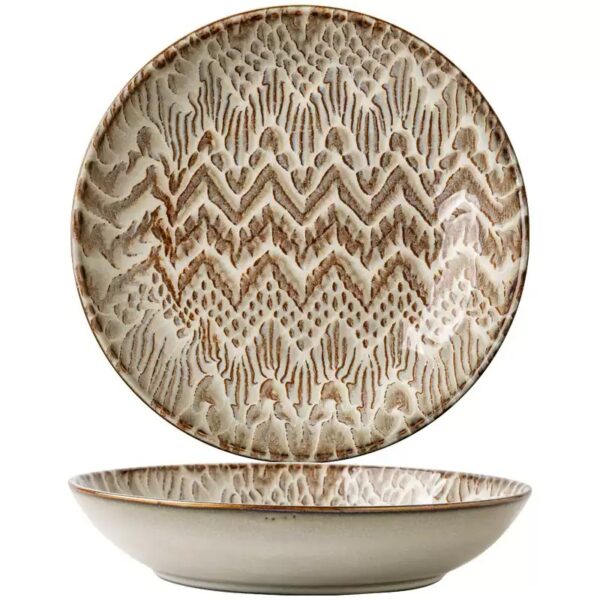 Vintage Personality Ceramic Deep Plate