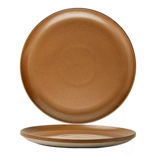 Premium Coffee Brown Ceramic Plate