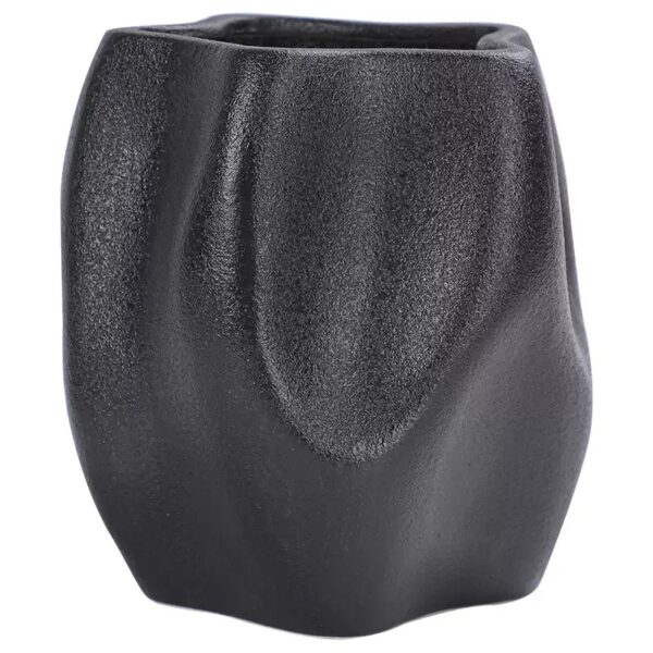 Ceramic Wide-Mouth Hydroponic Vase